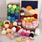 12 Color Acrylic Yarn Set For Kids DIY Knitting And Crochet Crafts 1