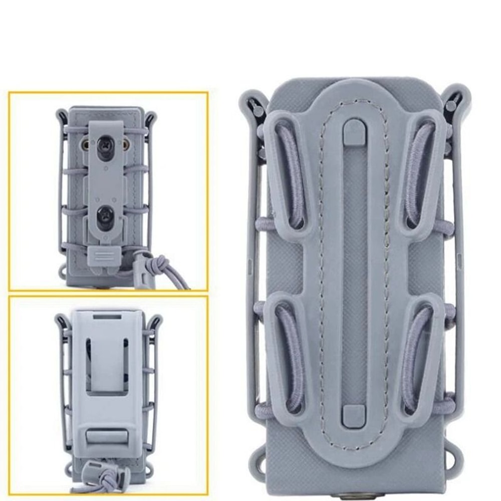 Tactical Molle 9mm Magazine Pouch With Belt Clip 9