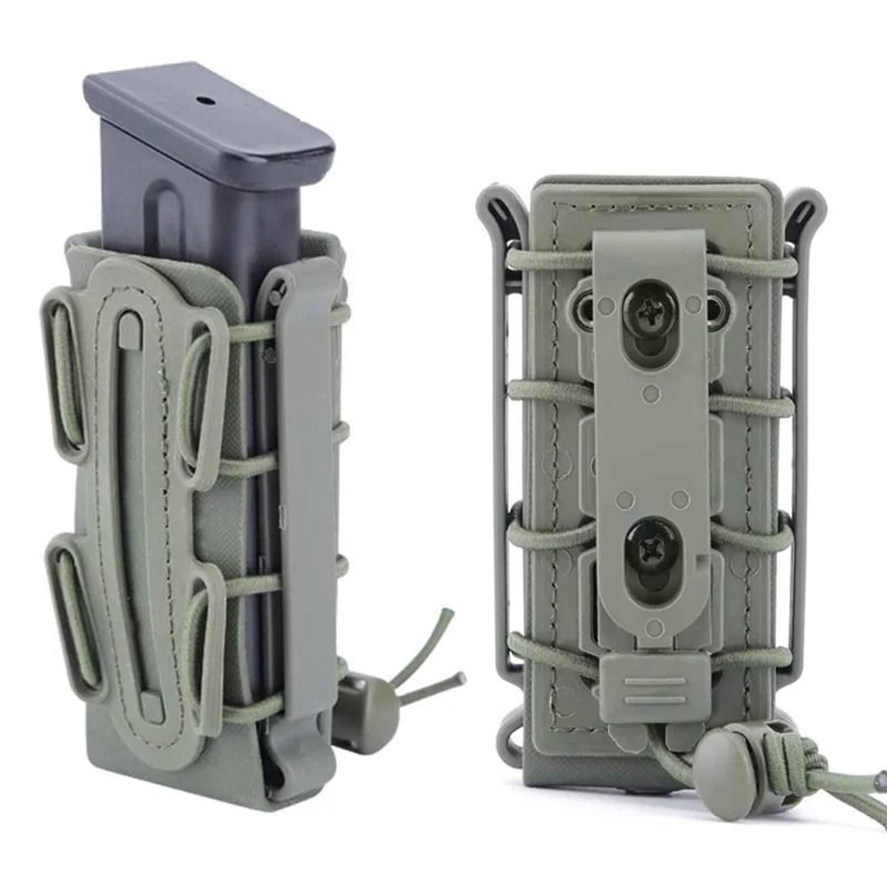 Tactical Molle 9mm Magazine Pouch With Belt Clip 4