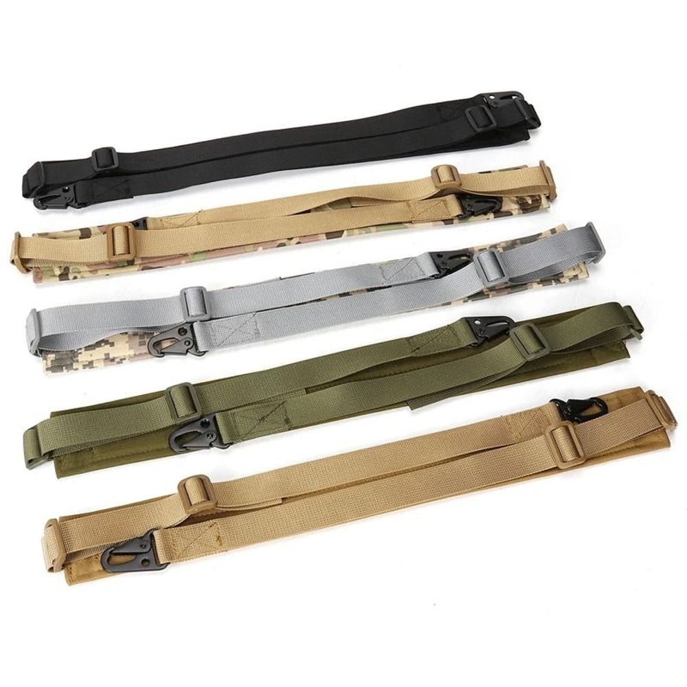 Multi Function Adjustable 2 Point Tactical Rifle Sling Strap 5