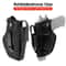 Outdoor Tactical Gun Holster With Belt Clip For Concealed Carry 0