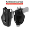 Outdoor Tactical Gun Holster With Belt Clip For Concealed Carry 0