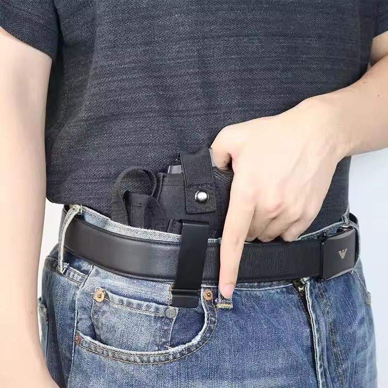 Outdoor Tactical Gun Holster With Belt Clip For Concealed Carry 1