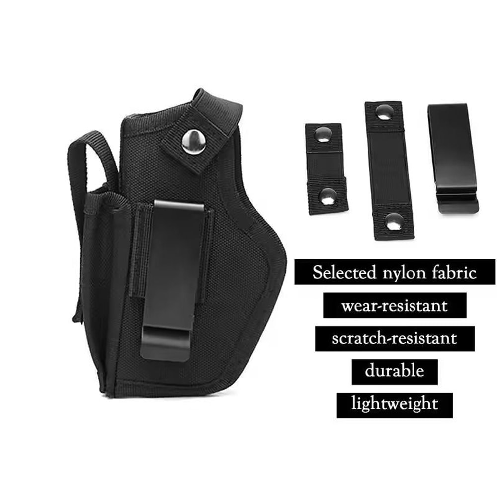 Outdoor Tactical Gun Holster With Belt Clip For Concealed Carry 5