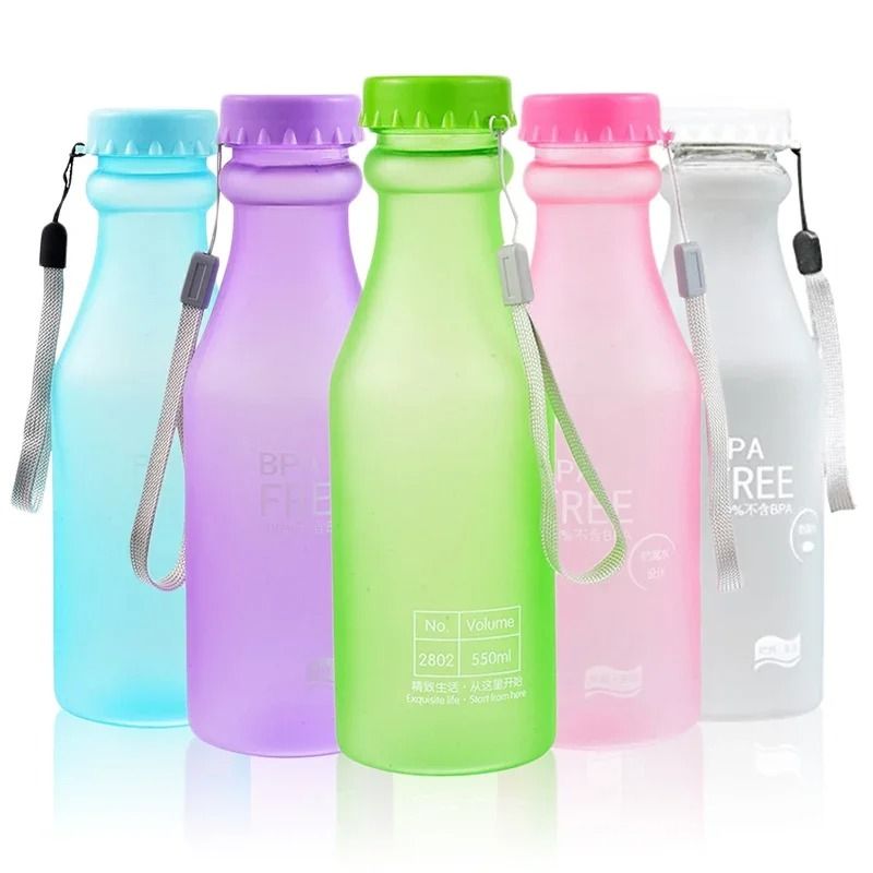 550ML BPA Free Leak Proof Plastic Water Bottle 1