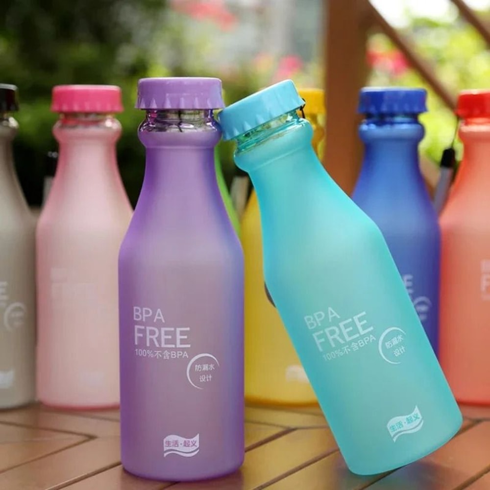 550ML BPA Free Leak Proof Plastic Water Bottle 2