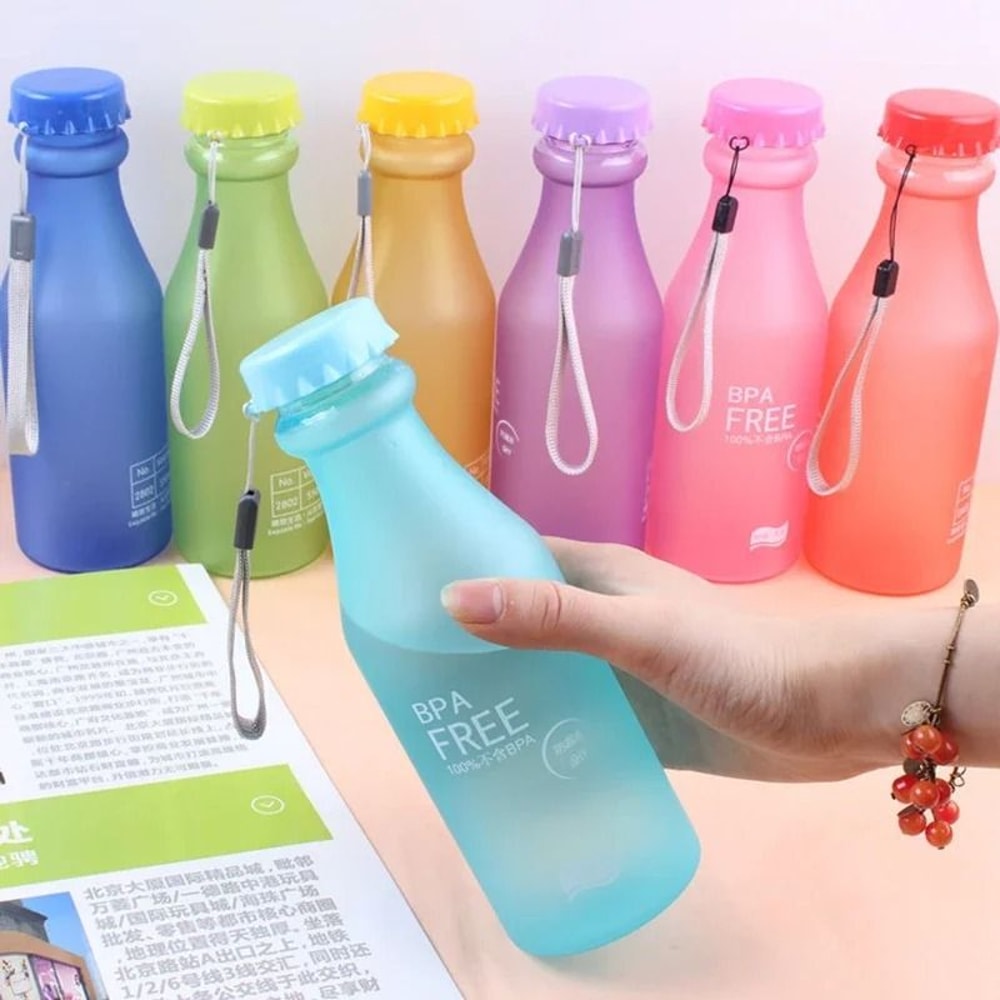 550ML BPA Free Leak Proof Plastic Water Bottle 4
