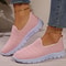 Women Slip On White Sneakers Lightweight Casual Shoes 2