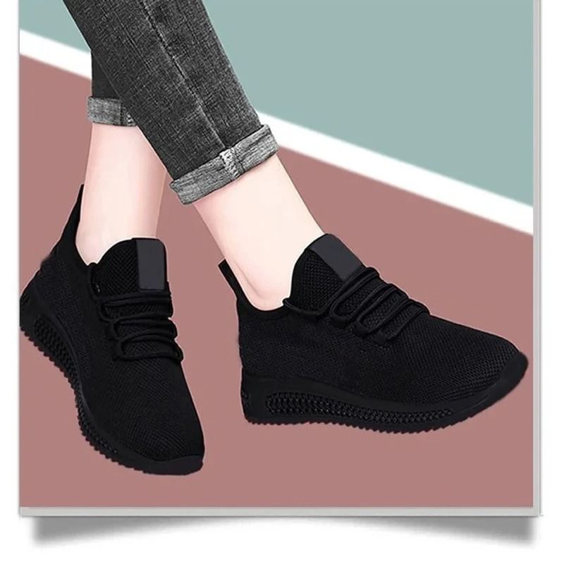 Women Thick Soled Breathable Casual Sneakers For Spring And Autumn 3