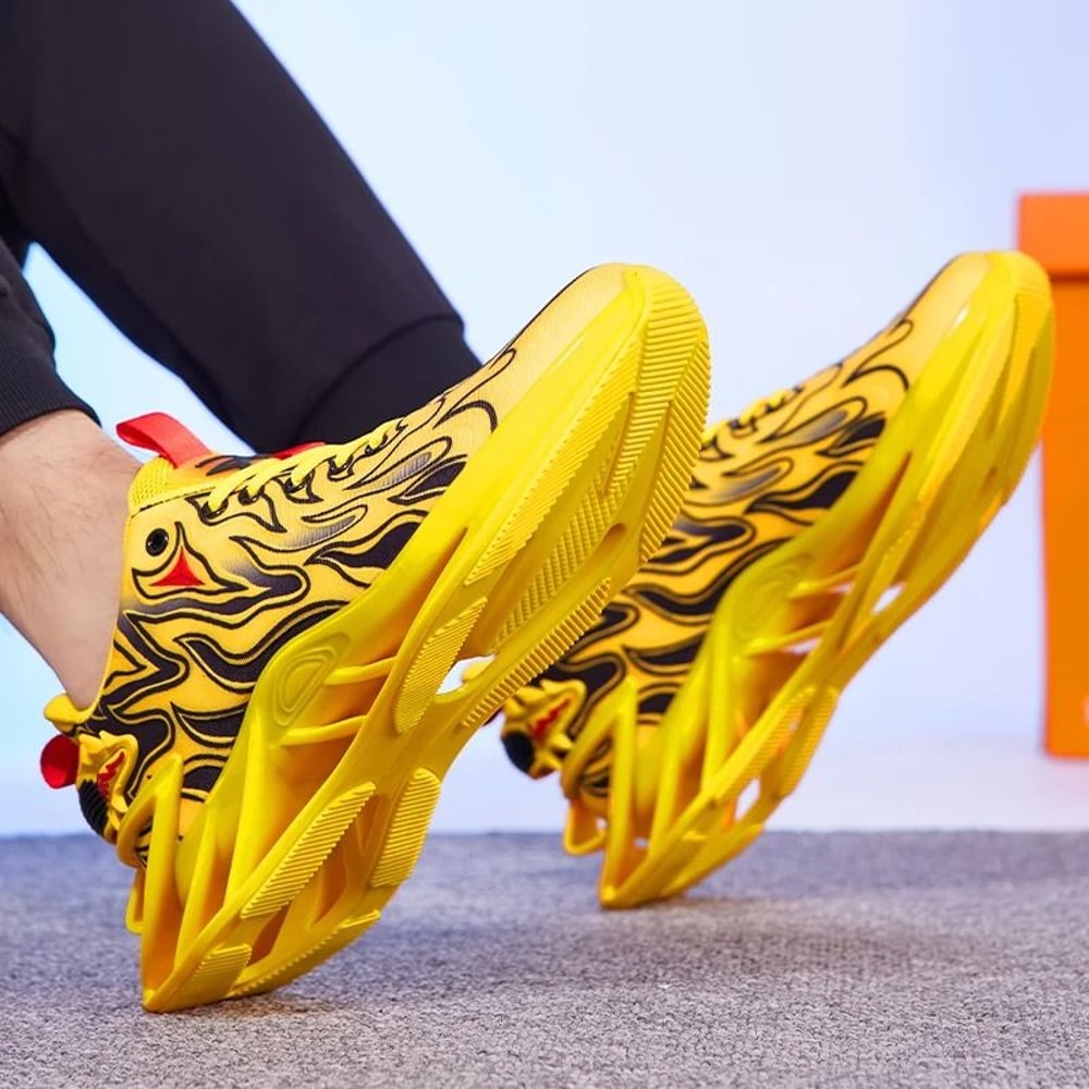 Men Breathable Luxury Sneakers Casual Running Shoes 4