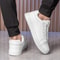 Men Leather Casual Sneakers Breathable Vulcanized Shoes 4