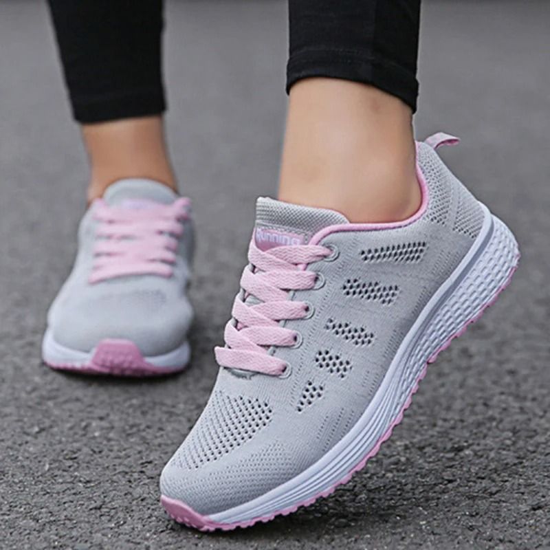 Women Platform Lace Up Casual Sneakers For Everyday Wear 7
