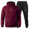 Men Autumn Winter Jogging Sportswear Set Sweatshirt And Pants 2