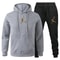 Men Autumn Winter Jogging Sportswear Set Sweatshirt And Pants 7