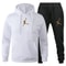Men Autumn Winter Jogging Sportswear Set Sweatshirt And Pants 8