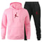 Men Autumn Winter Jogging Sportswear Set Sweatshirt And Pants 25