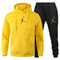 Men Autumn Winter Jogging Sportswear Set Sweatshirt And Pants 27