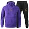 Men Autumn Winter Jogging Sportswear Set Sweatshirt And Pants 29