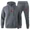 Men Autumn Winter Jogging Sportswear Set Sweatshirt And Pants 19