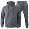 Men Autumn Winter Jogging Sportswear Set Sweatshirt And Pants 19