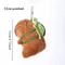 Kawaii Capybara Plush Backpack Mini Shoulder Bag For Kids 12