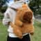 Kawaii Capybara Plush Backpack Mini Shoulder Bag For Kids 14