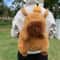 Kawaii Capybara Plush Backpack Mini Shoulder Bag For Kids 2