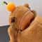 Kawaii Capybara Plush Backpack Mini Shoulder Bag For Kids 5