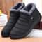 Men Winter Fur Lined Casual Sneakers Lightweight Warm Shoes 1