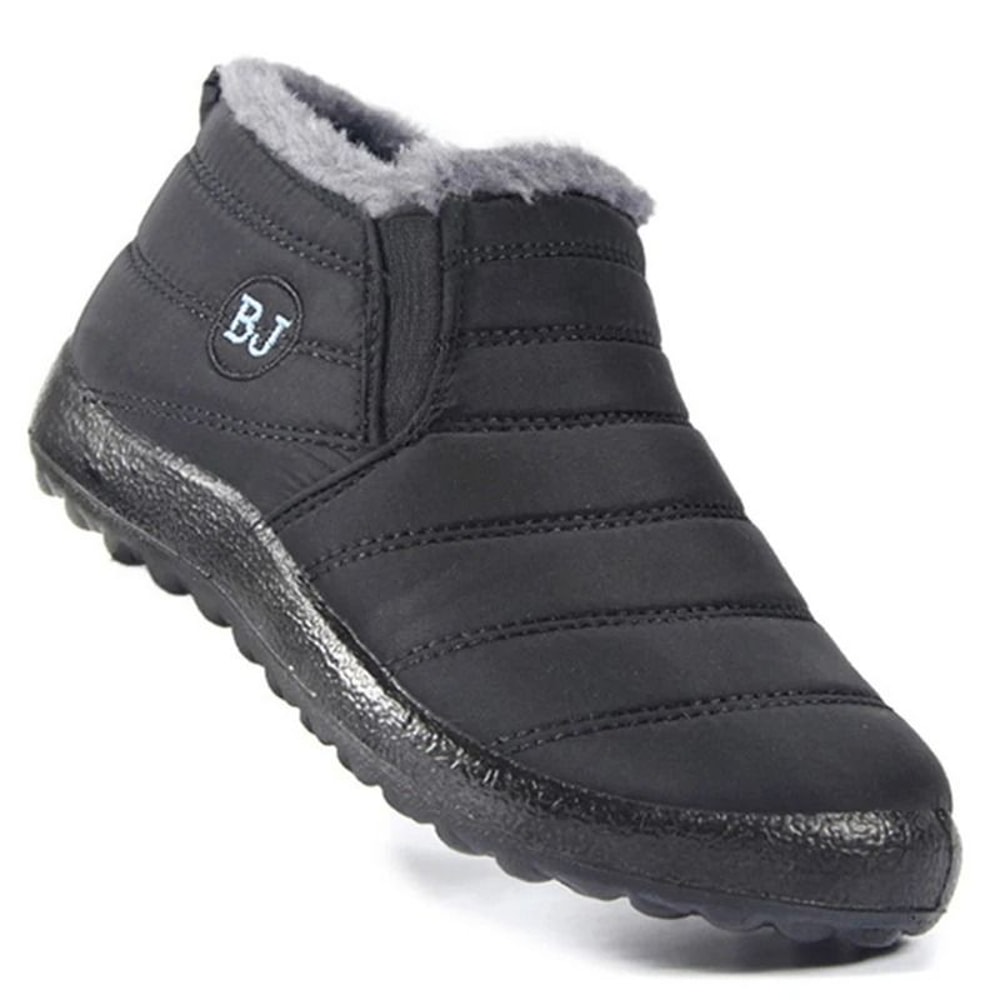 Men Winter Fur Lined Casual Sneakers Lightweight Warm Shoes 6