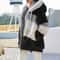 Women Oversized Plush Hooded Jacket Warm Streetwear Coat 6