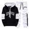 Mens Casual Tracksuit Print Sweatshirt And Sweatpants Set 3