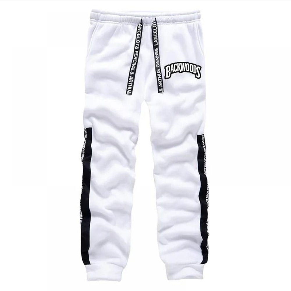 Mens Casual Tracksuit Print Sweatshirt And Sweatpants Set 4