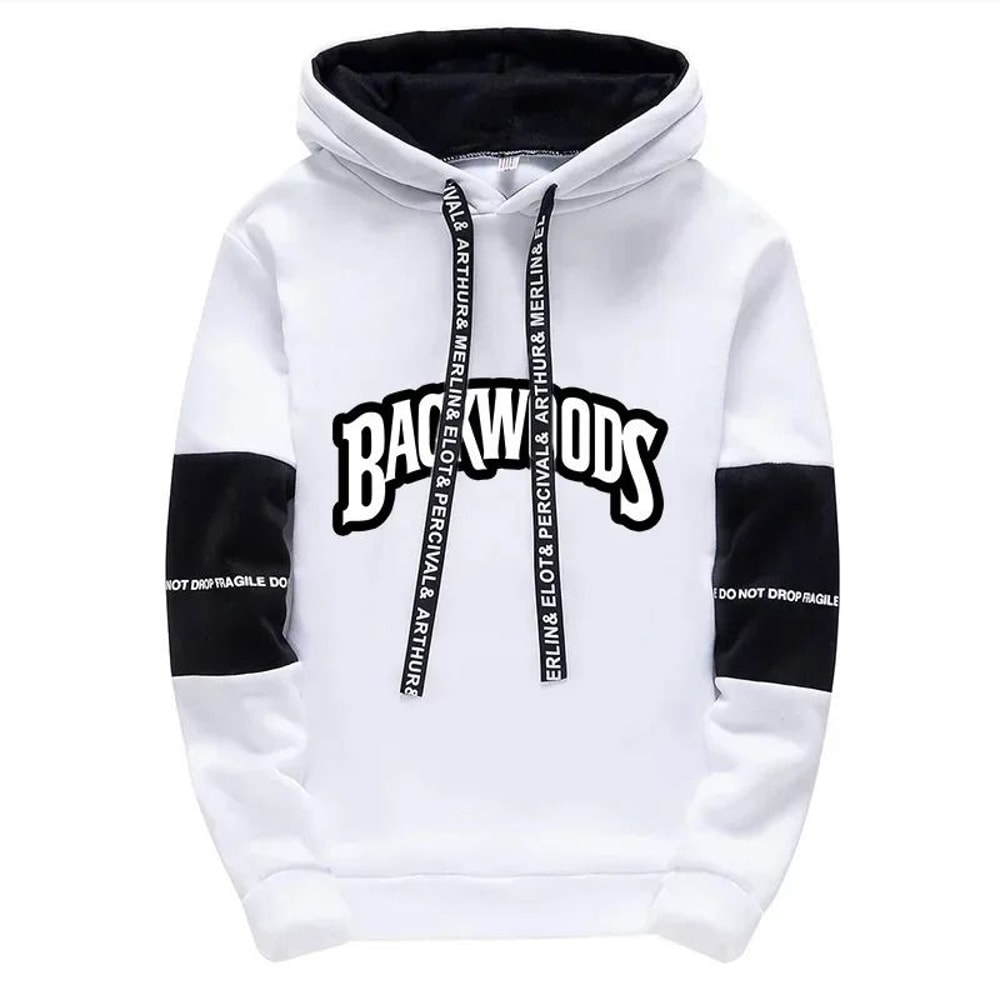 Mens Casual Tracksuit Print Sweatshirt And Sweatpants Set 11