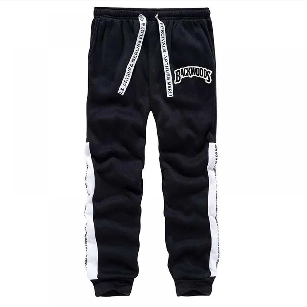 Mens Casual Tracksuit Print Sweatshirt And Sweatpants Set 6