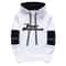 Men Hooded Sweatshirt And Sweatpants Casual Sportswear Set 12