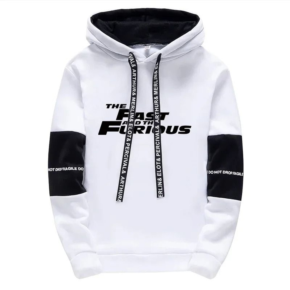Men Hooded Sweatshirt And Sweatpants Casual Sportswear Set 4