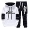 Men Hooded Sweatshirt And Sweatpants Casual Sportswear Set 8