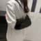Women Retro PU Leather Shoulder Underarm Bag Casual Handbag 4