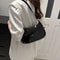 Women Retro PU Leather Shoulder Underarm Bag Casual Handbag 4