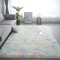 Soft Washable Tie Dye Non Slip Area Rug For Kids Bedroom Living Room 2