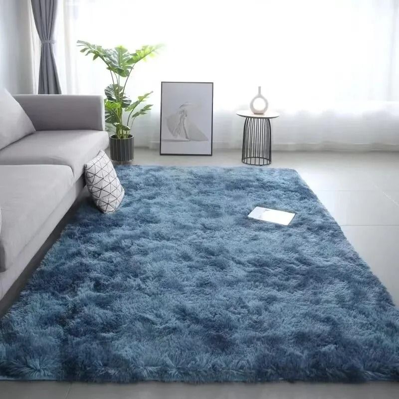 Soft Washable Tie Dye Non Slip Area Rug For Kids Bedroom Living Room 5