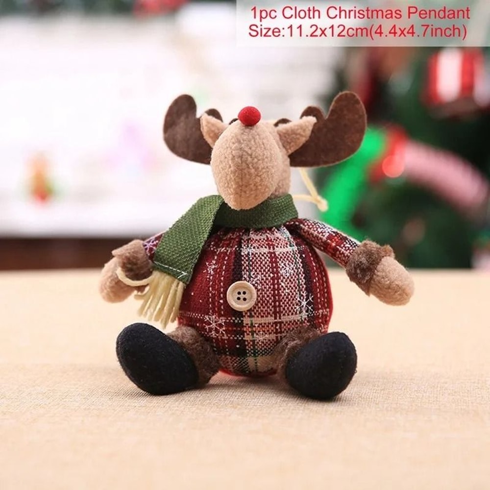 Telescopic Christmas Doll Decoration For Home Holiday Display 11
