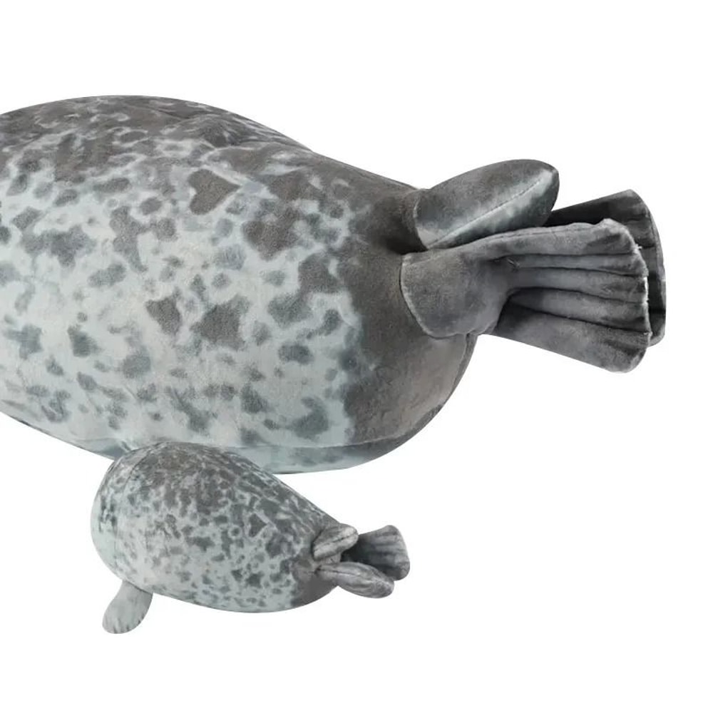 Mother And Son Seal Plush Toy Set With Zipper Design 40 Inch 3