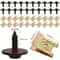 Car Screw Base U Clip Fastener Set For Fender And Bumper 40 Pieces 1