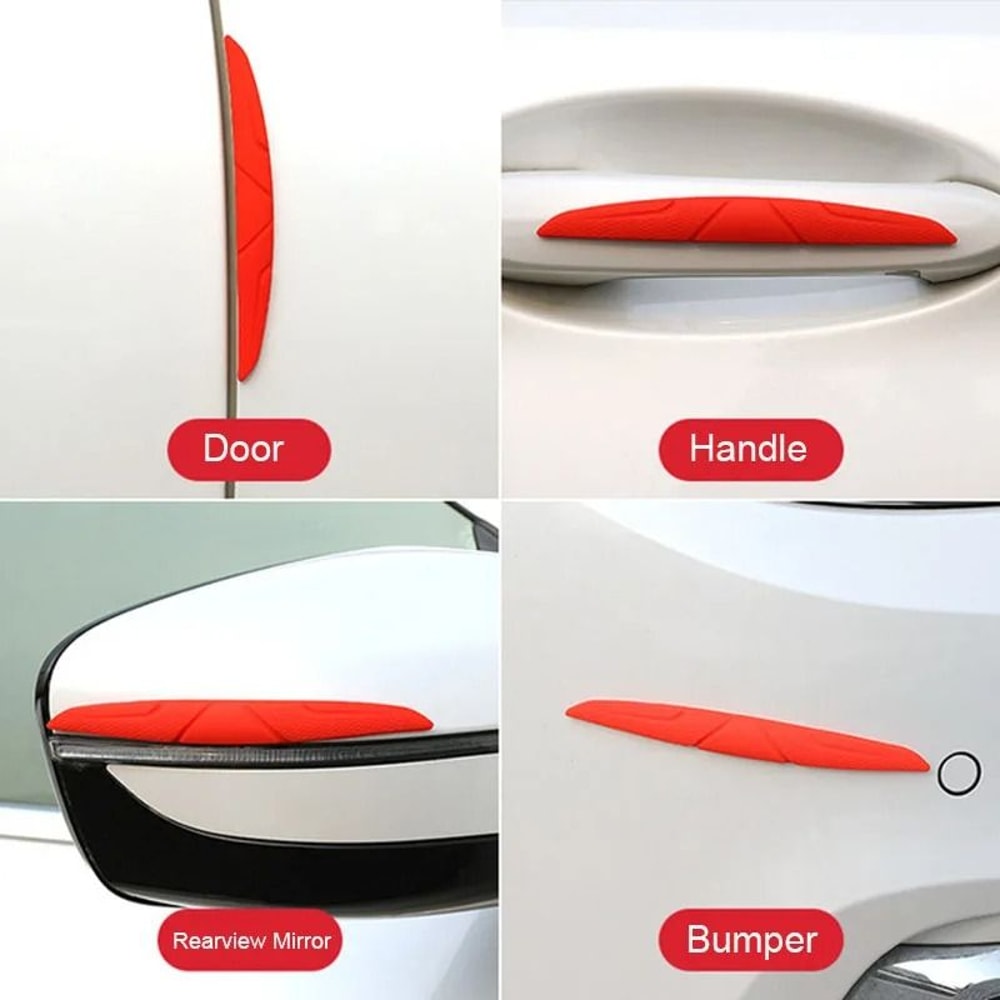 Car Door Edge Anti Collision Protection Strip Silicone Guards 4
