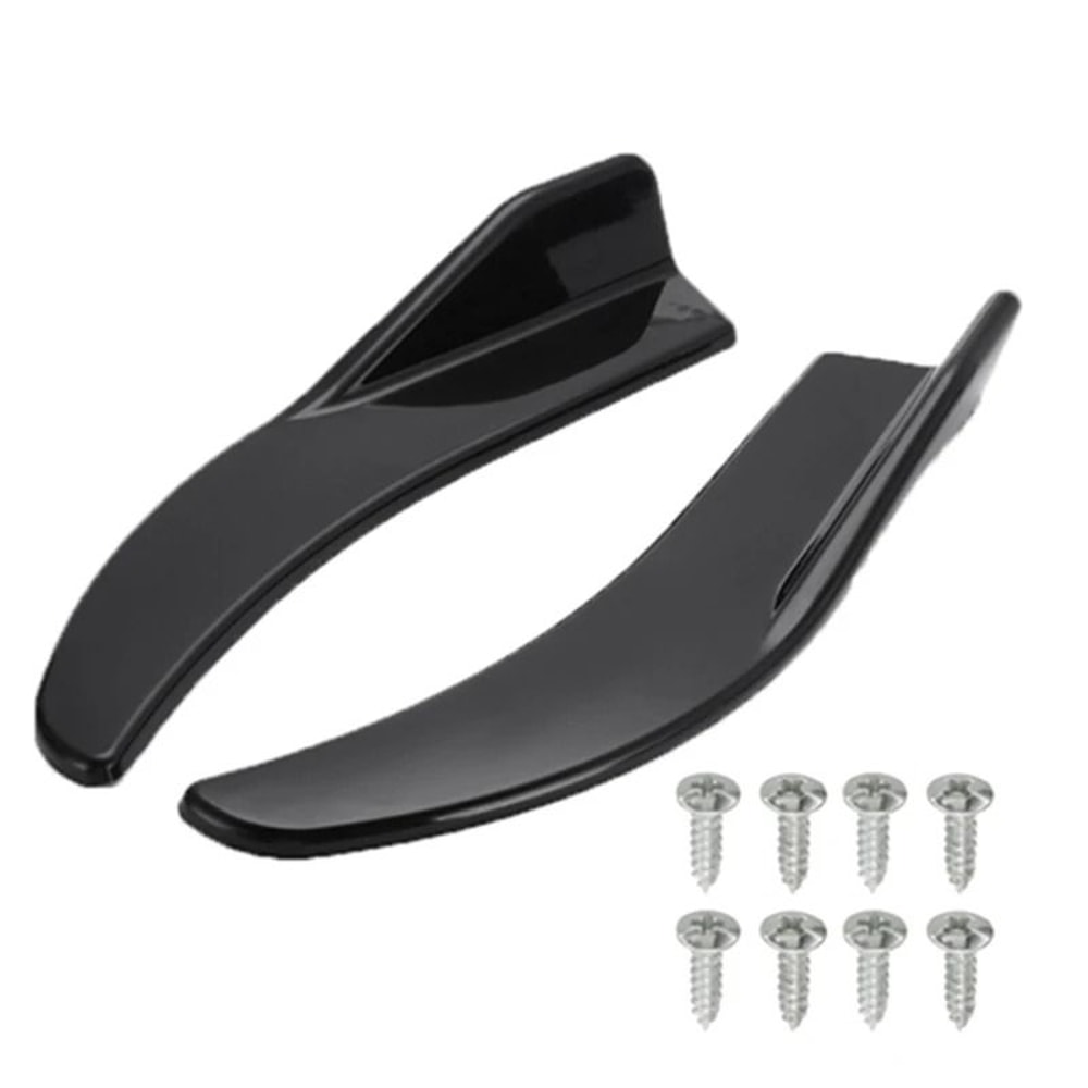 Universal Car Bumper Spoiler Lip Anti Collision Side Skirt Pair 3