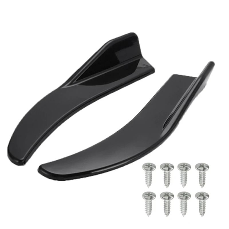 Universal Car Bumper Spoiler Lip Anti Collision Side Skirt Pair 6