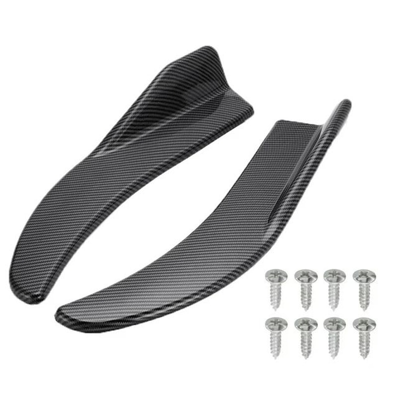 Universal Car Bumper Spoiler Lip Anti Collision Side Skirt Pair 7