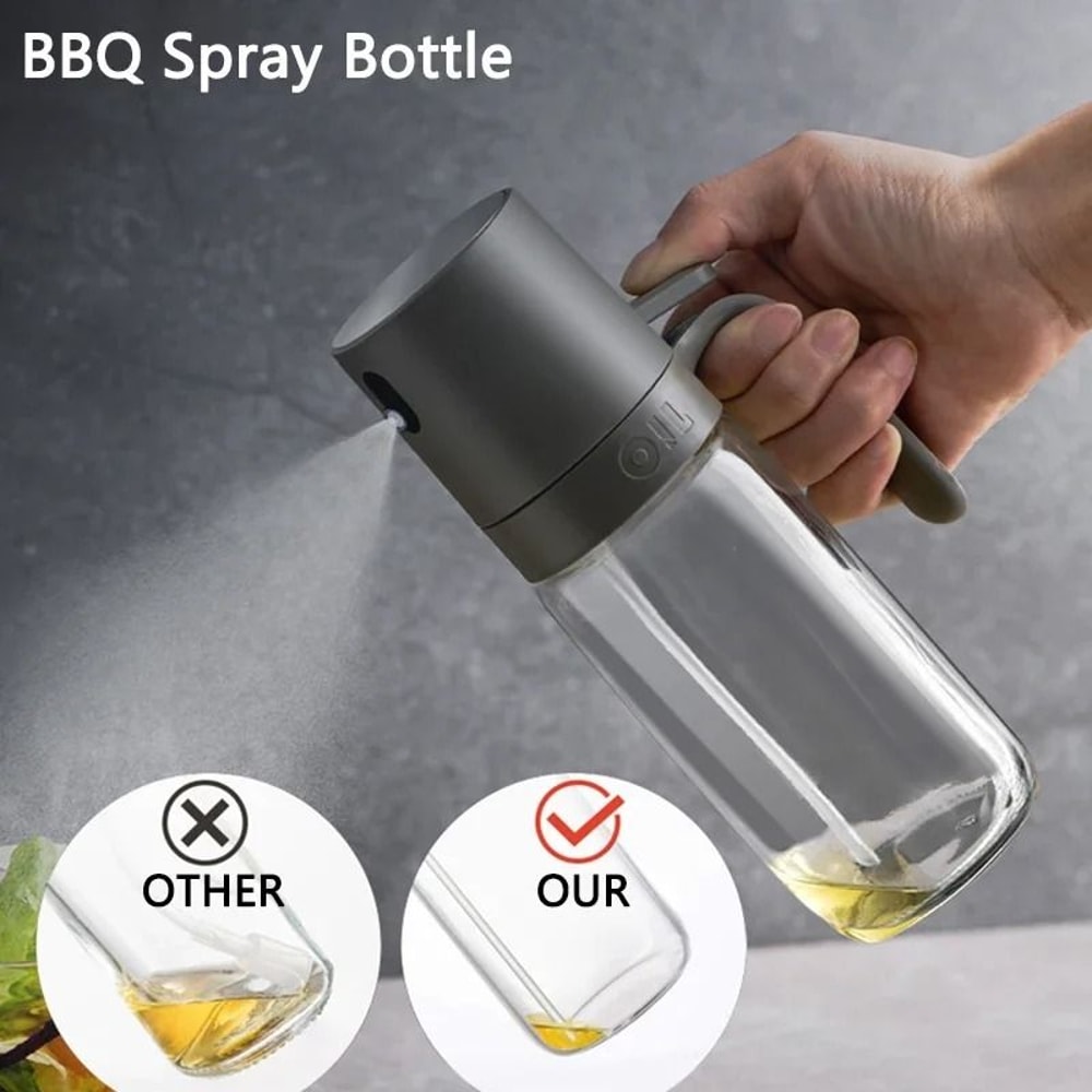 Glass Oil Spray Bottle For Cooking And Air Fryer 250ml 3